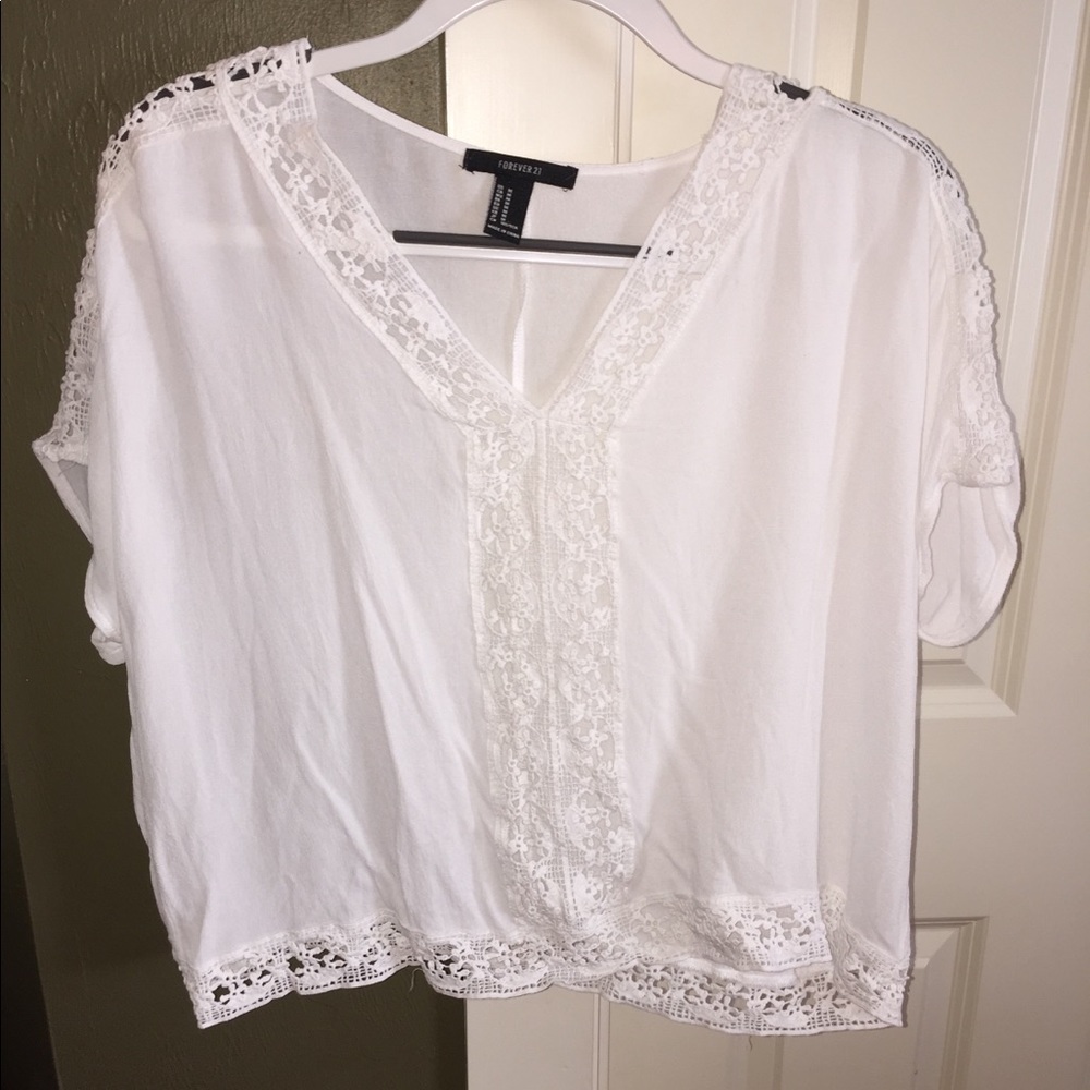 white summery top